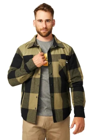 CAT Buffalo Check Insulated Shirt Jacket