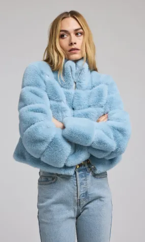 Tala Faux Fur Bomber