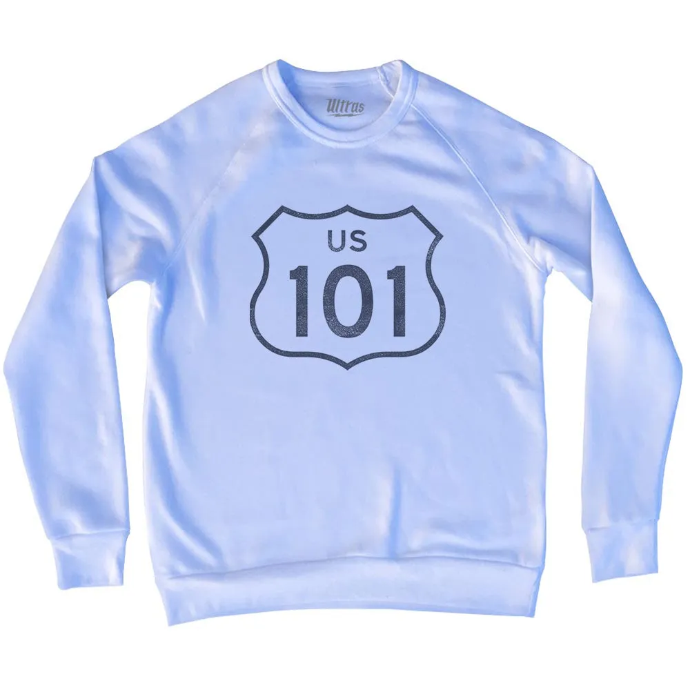 101 Road Sign Adult Tri-Blend Sweatshirt