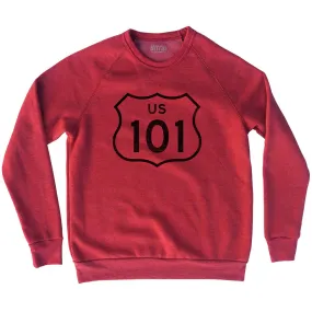 101 Road Sign Adult Tri-Blend Sweatshirt