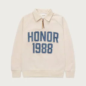 1988 Qtr Zip - Cream