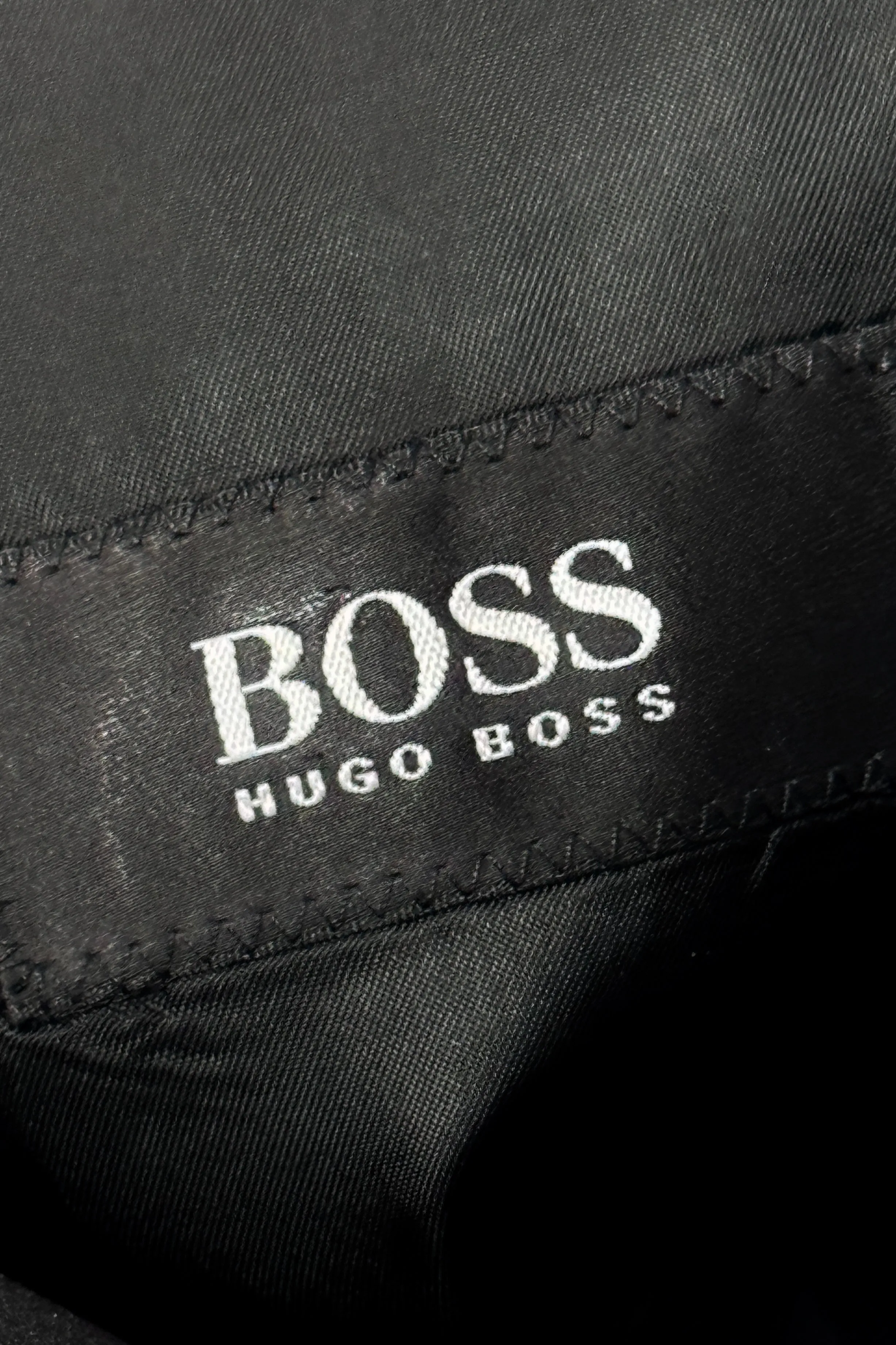 1990’S HUGO BOSS MADE IN GERMANY SHAWL COLLAR TUXEDO SUIT JACKET BLAZER 42L