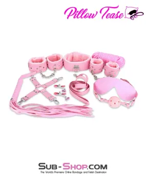 9871DL      Plush Princess 8 Pc Fur Lined Bondage Fantasy Kit