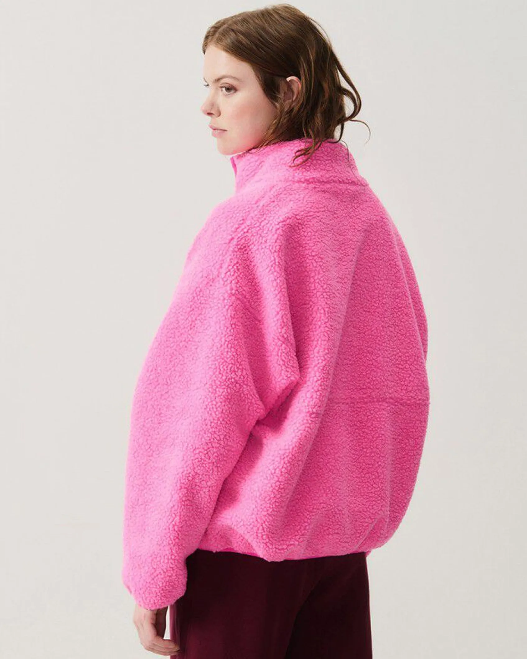 American Vintage Hoktown Fleece Acid Pink