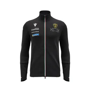 Automobili Lamborghini SC63 Hypercar Men's Team Full Zip Sweatshirt - Black