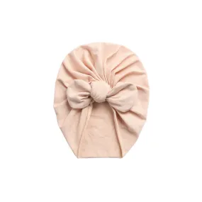 Baby Bunny Ear Turban in Cream