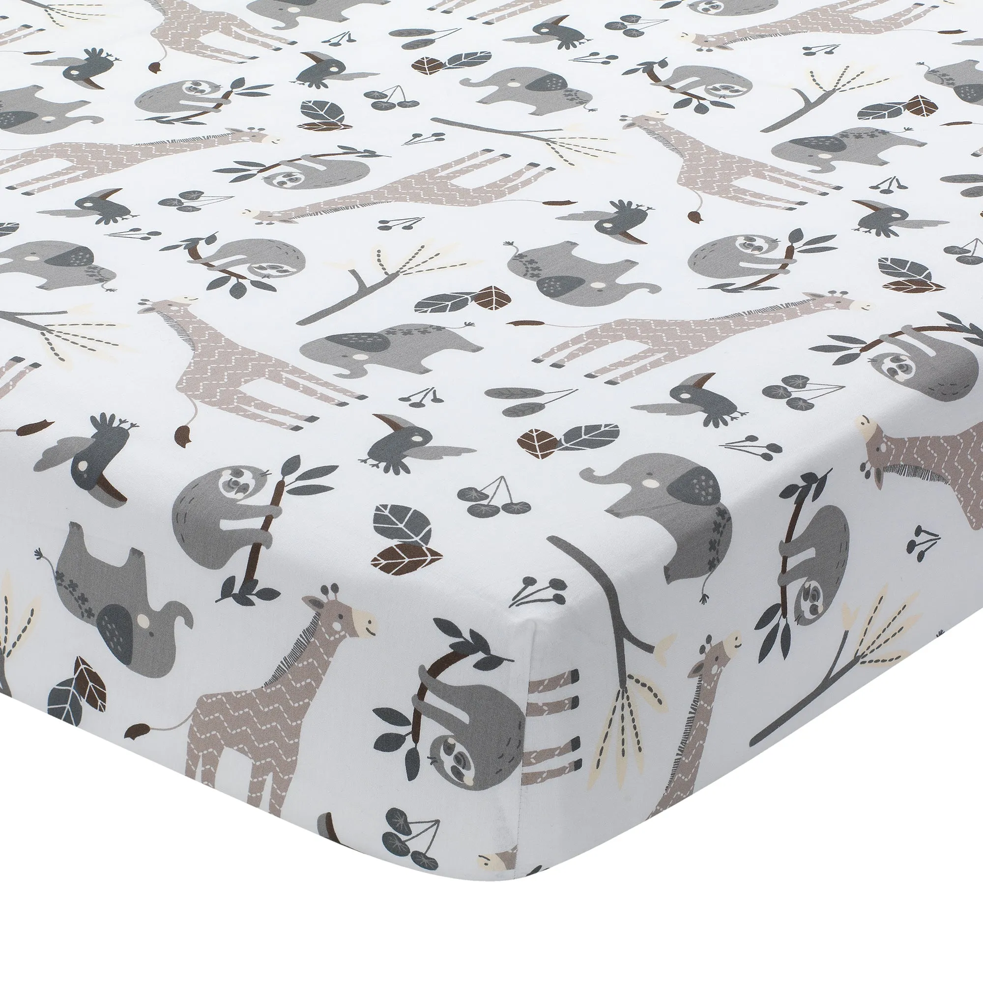 Baby Jungle 4-Piece Crib Bedding Set