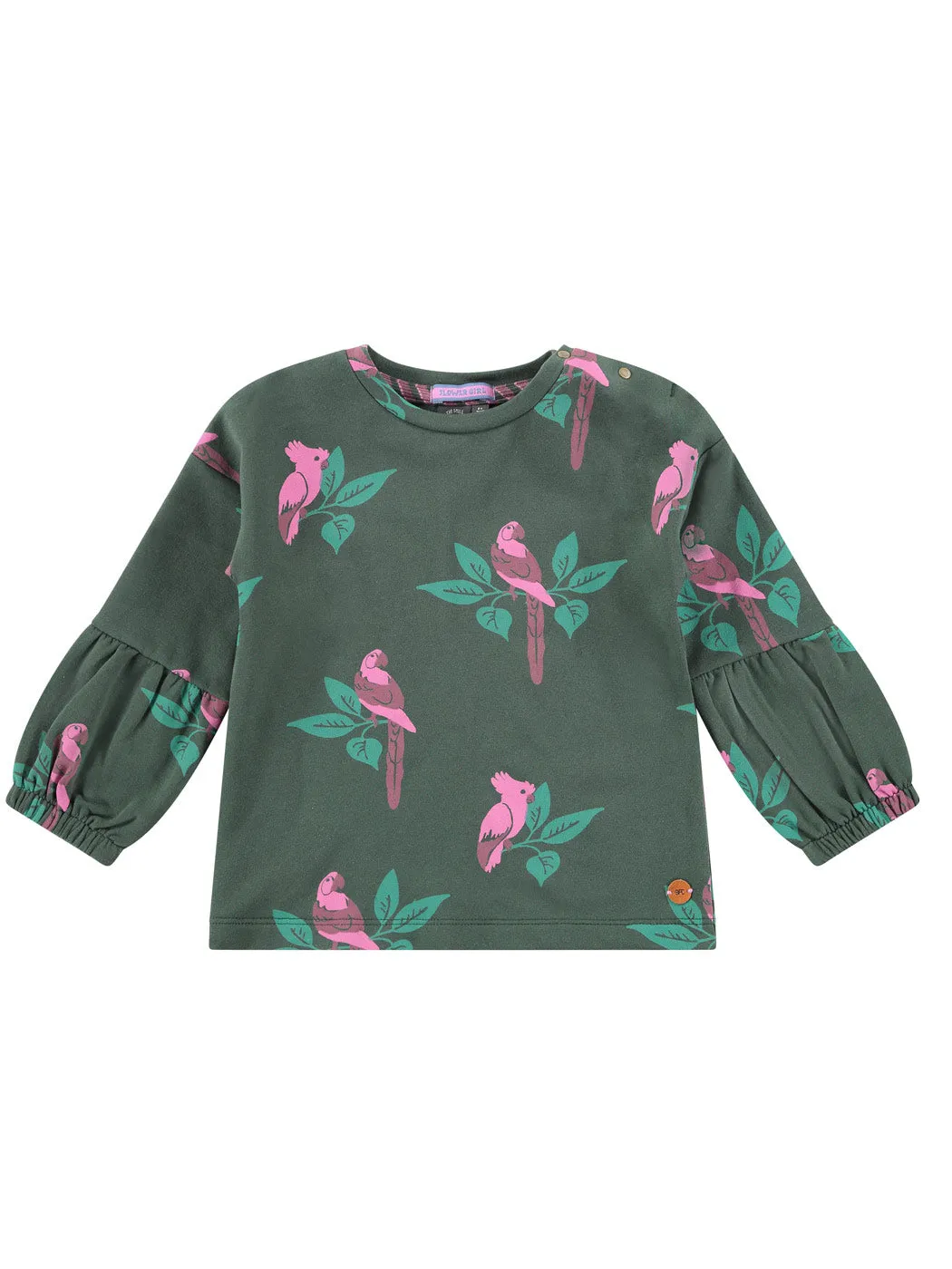 Babyface - Girls Sweatshirt - BBE23408454 Green