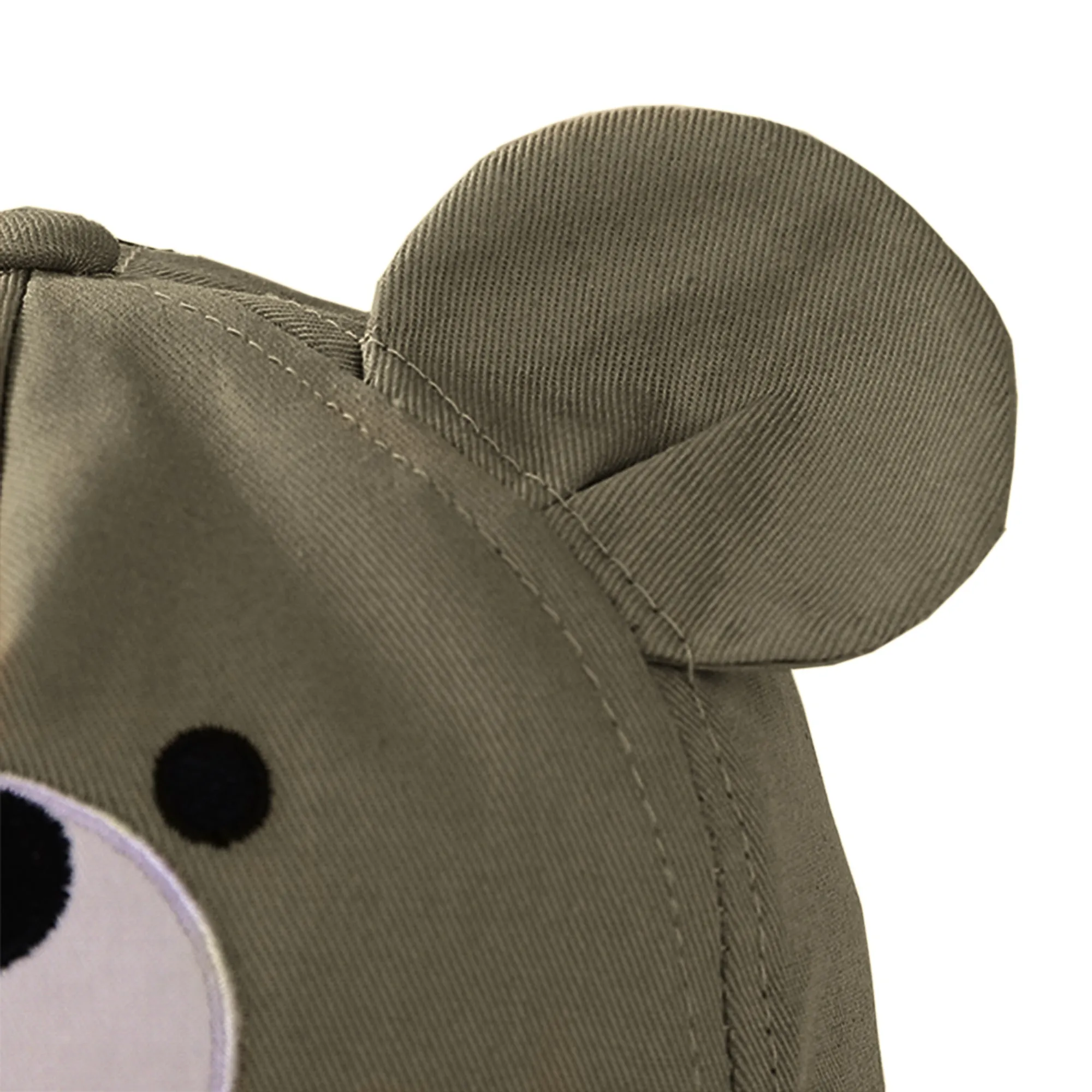 Babymoon Cotton Baby Kids Boys Girls Summer Cap Bear Design | 0-4 Years | Green