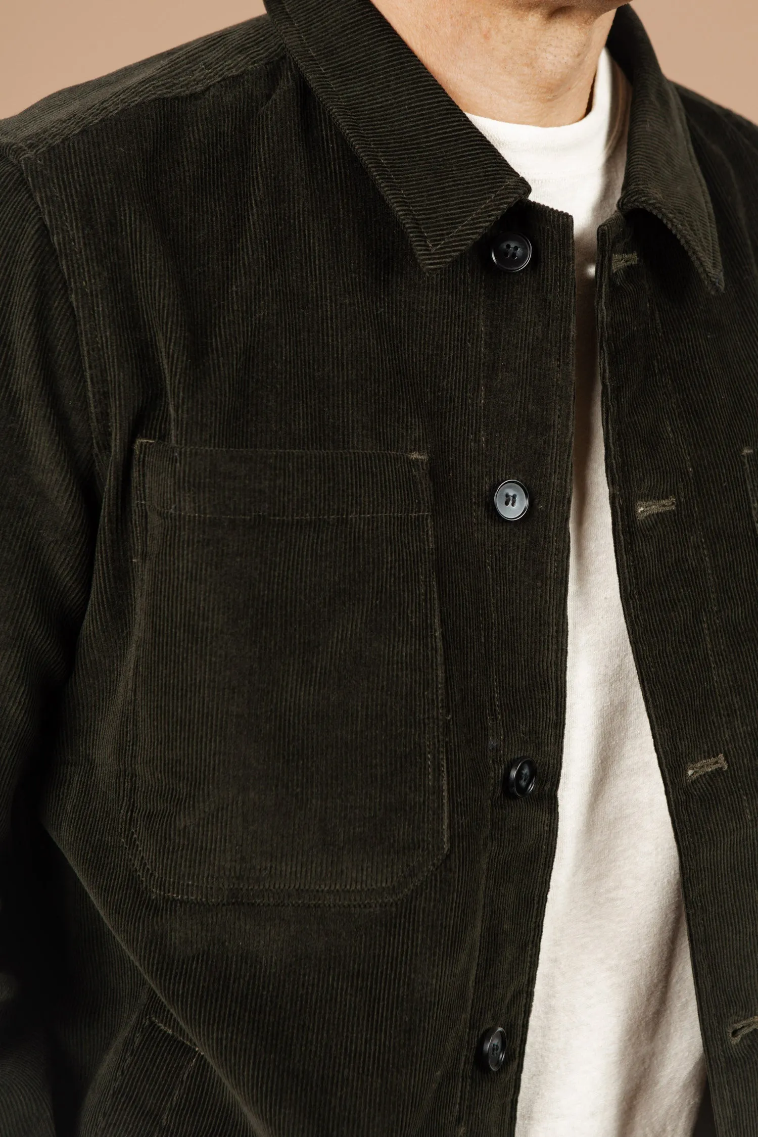 Banks Shirt Jacket / Deep Pine Corduroy