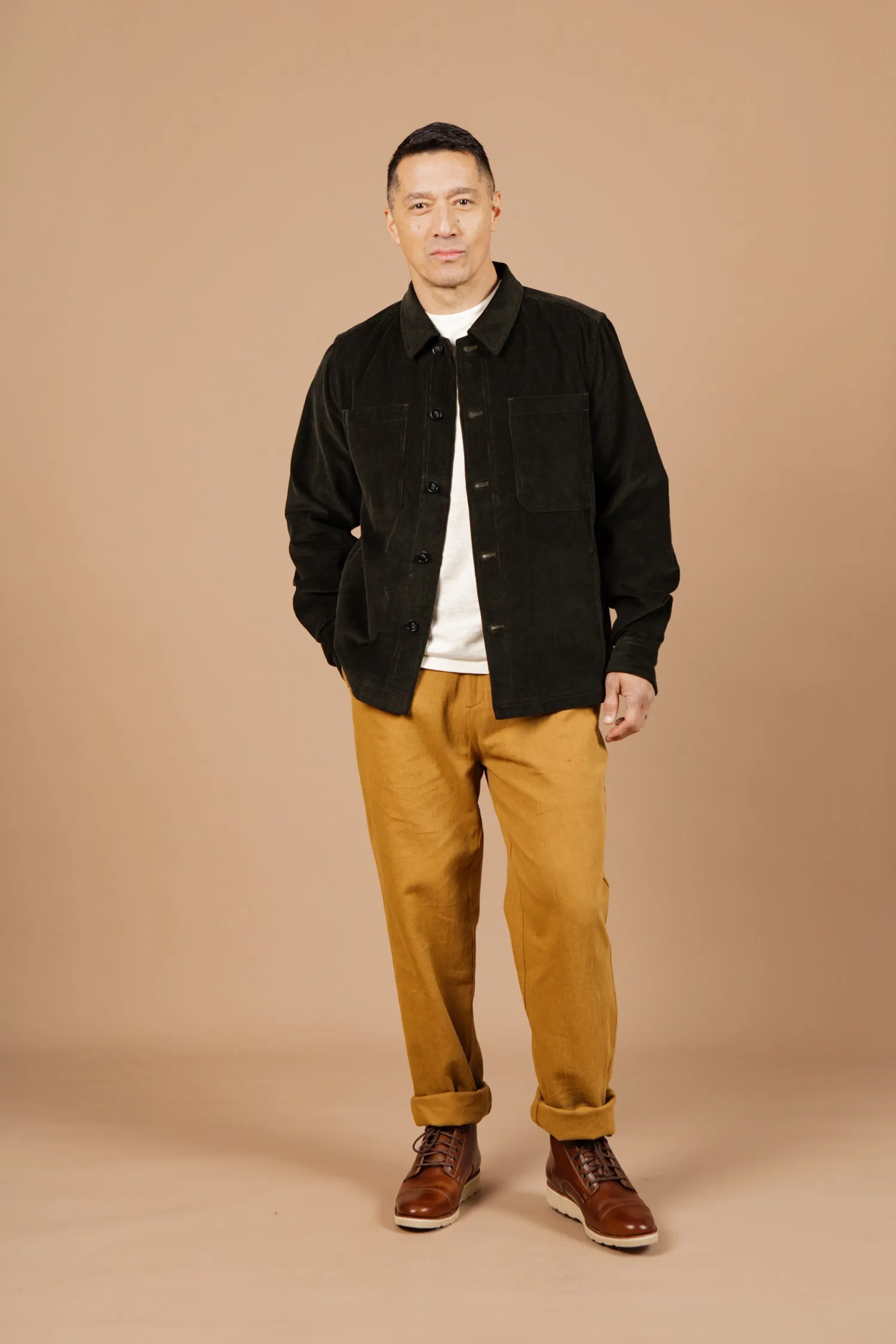 Banks Shirt Jacket / Deep Pine Corduroy