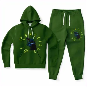 Be Conscious Thinking Man Unisex Premium Sweatsuit