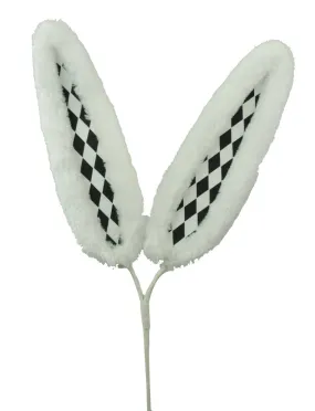 Blk/Wht Harlequine Bunny Ear Spray