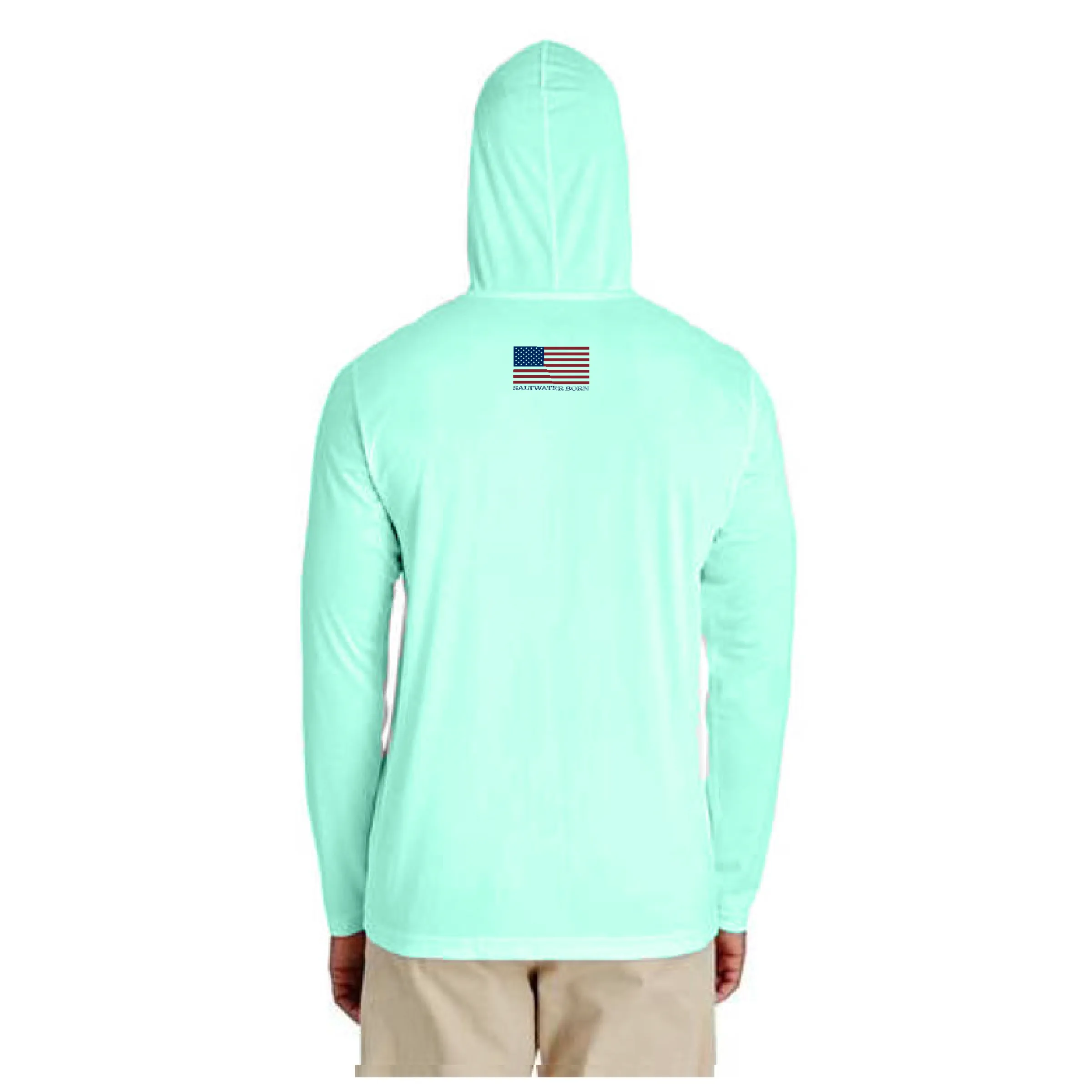 Bonefish Boys Long Sleeve UPF 50  Dry-Fit Hoody