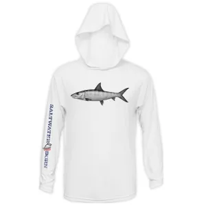 Bonefish Boys Long Sleeve UPF 50  Dry-Fit Hoody