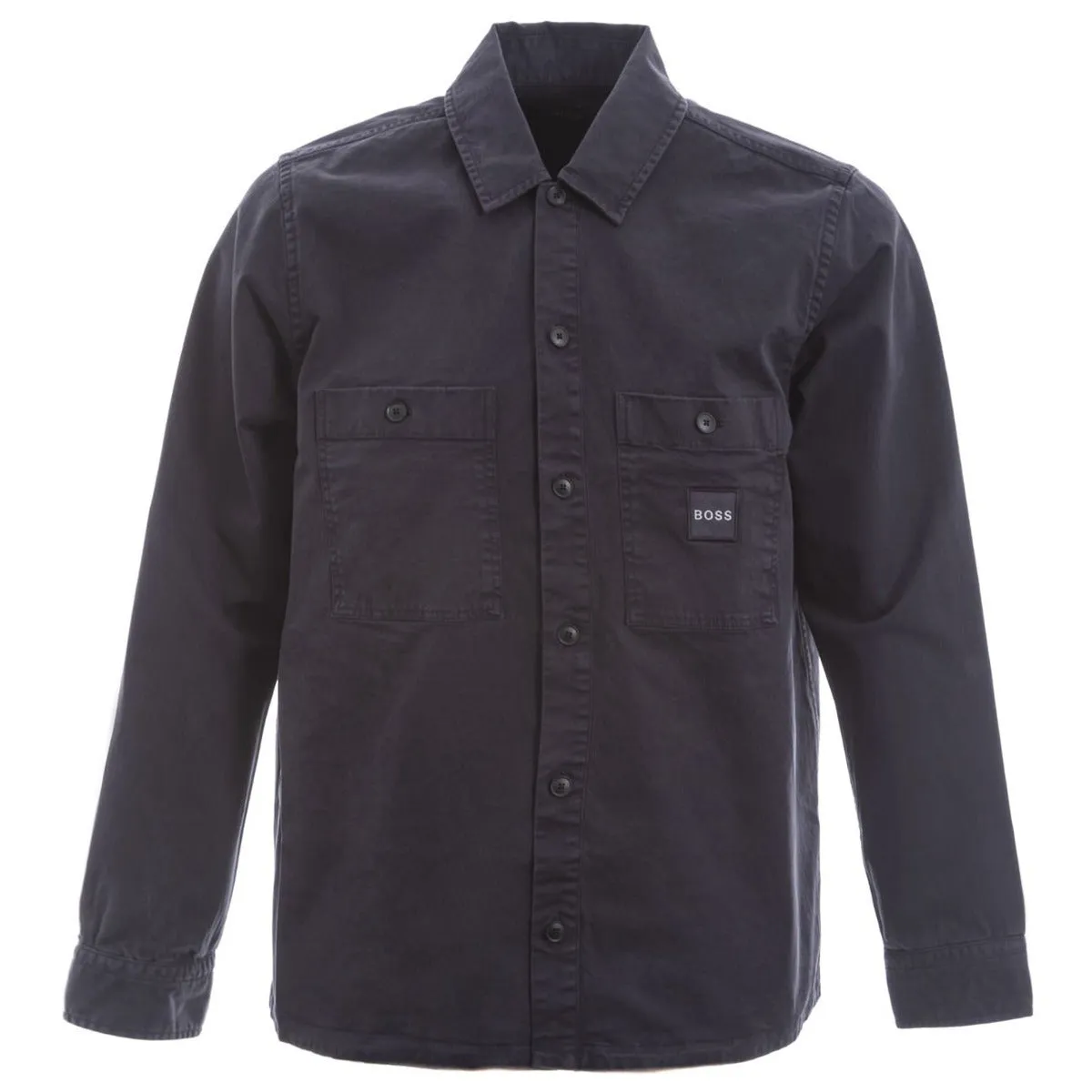 BOSS Locky Shirt in Navy