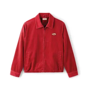 BRIXTON UTOPIA JACKET - CHILI PEPPER - 100% COTTON