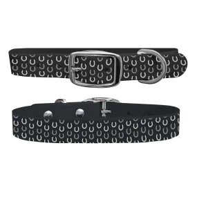 C4 Dog Collar (Black Horseshoes)