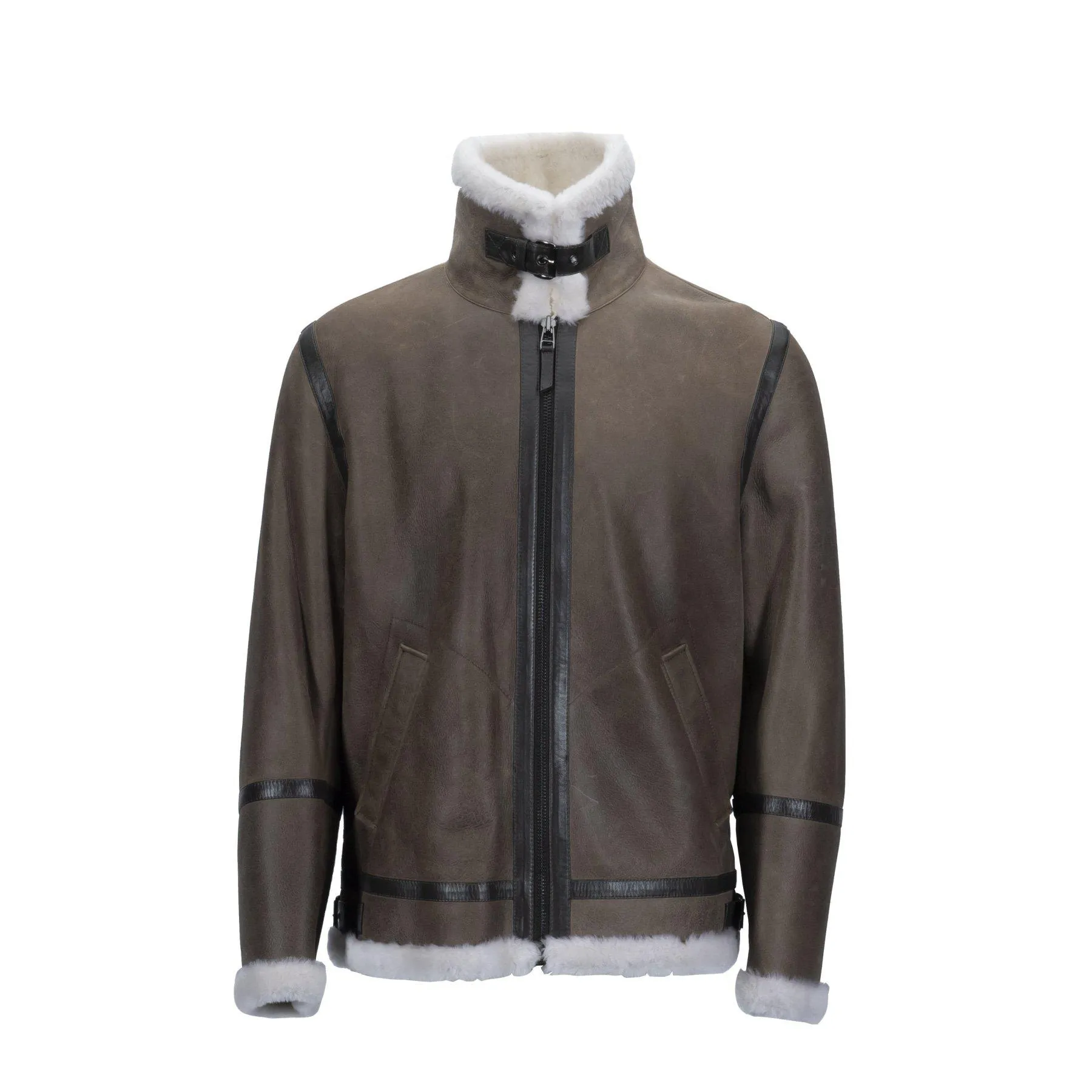 Classic Bomber Jacket - Men's Shearling