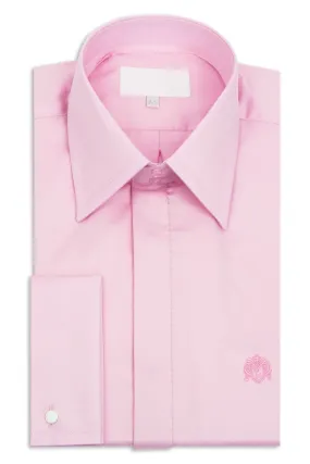 Classic Pink Forward Point Collar Shirt