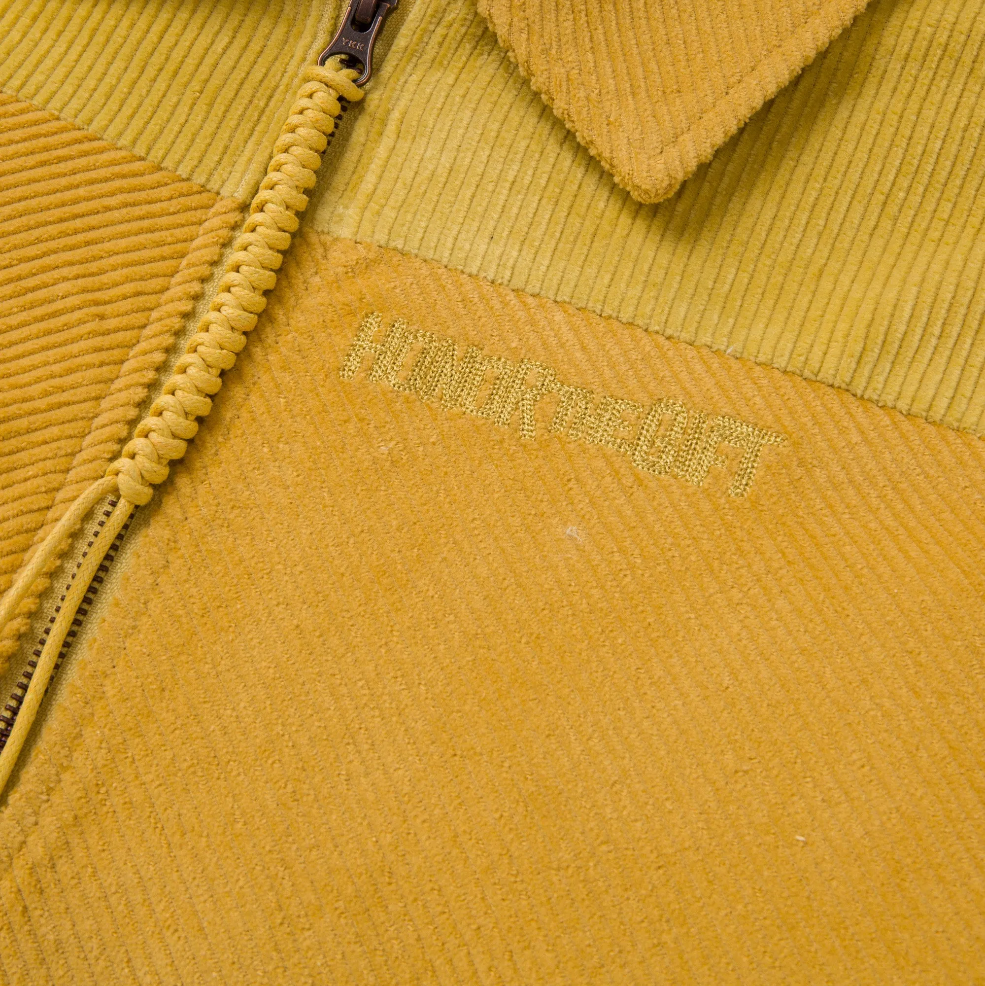 Corduroy Zip Jacket - Yellow