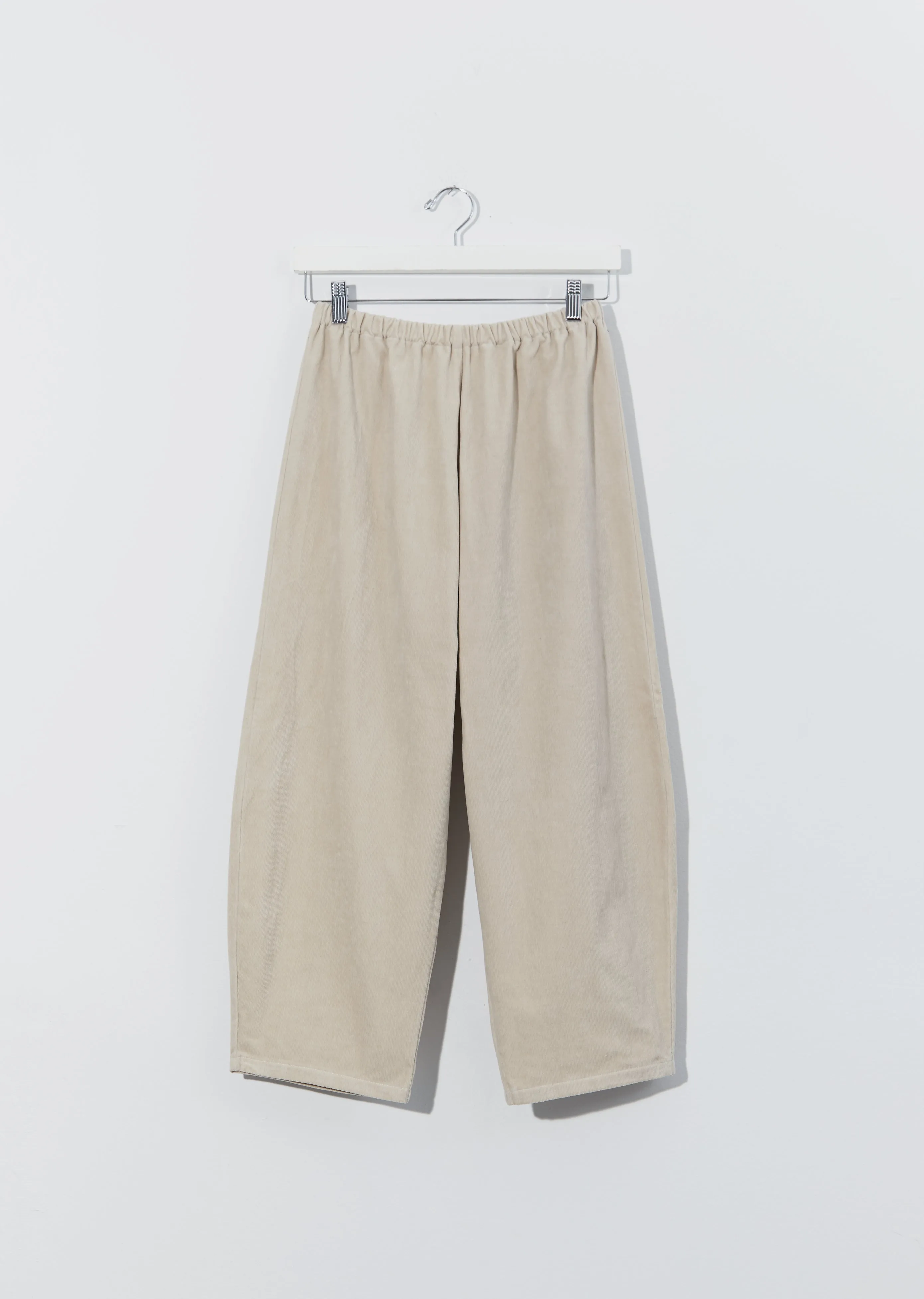 Cotton Pullon Trousers — Naturale