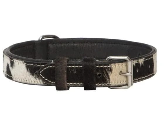 Cowhide Dog Collar