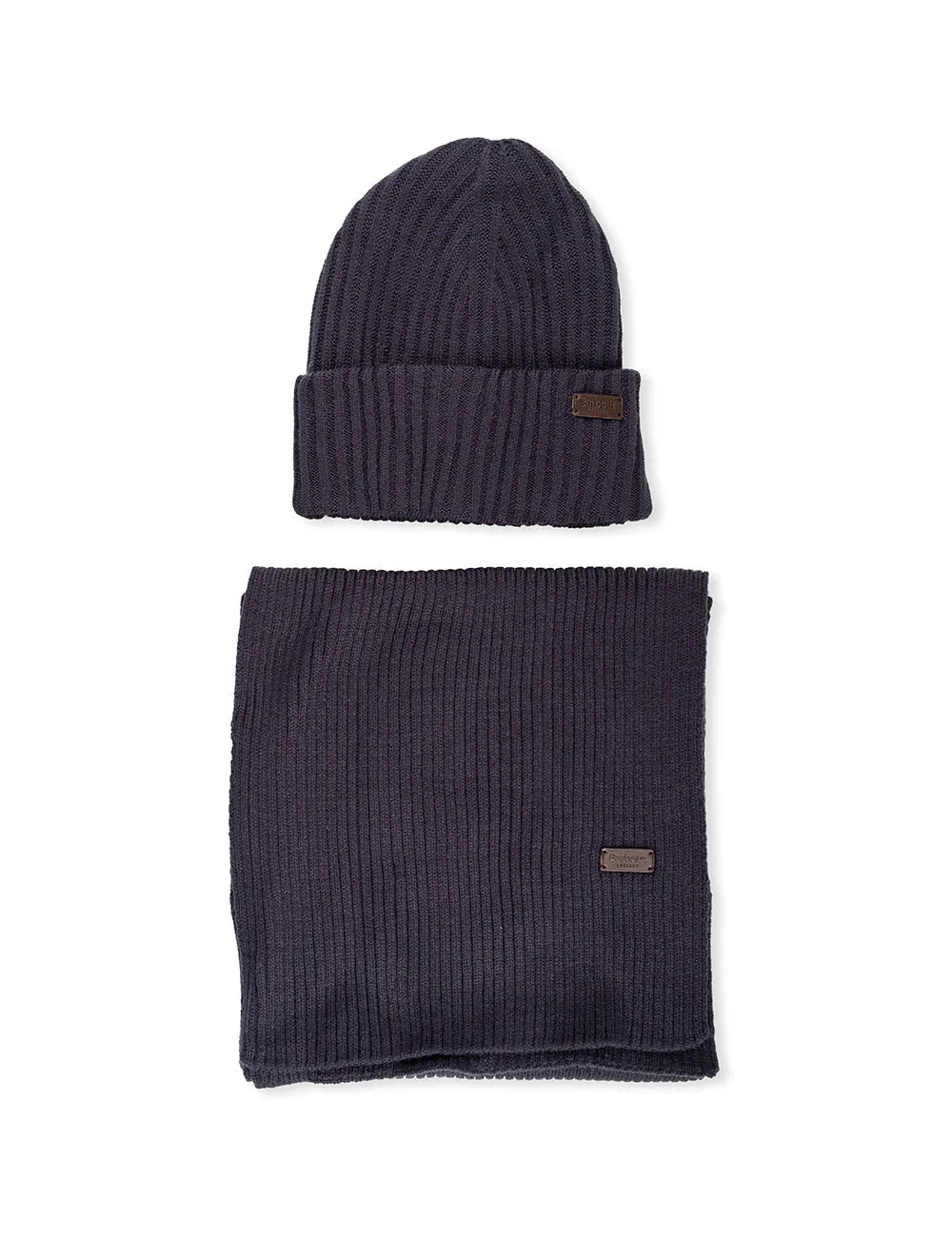 Crimdon Beanie & Scarf - Navy