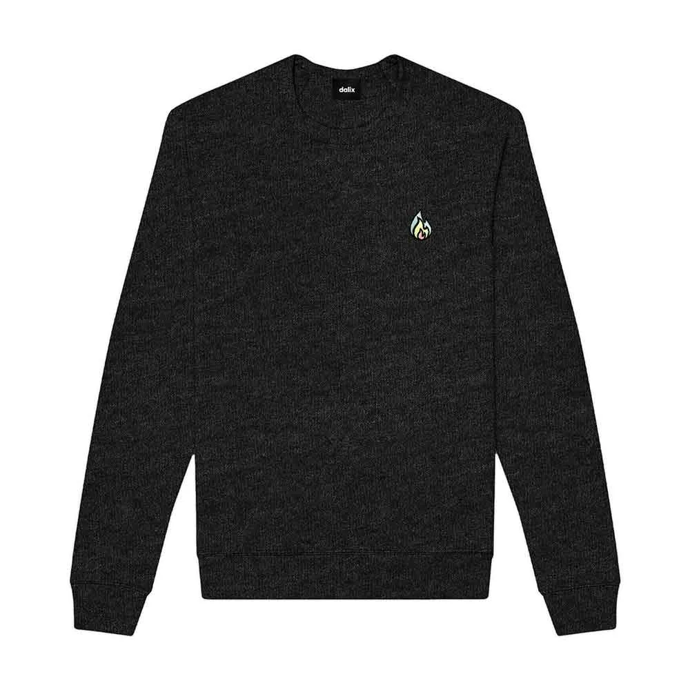 Dalix Fire Crewneck Sweatshirt (Glow in the Dark)