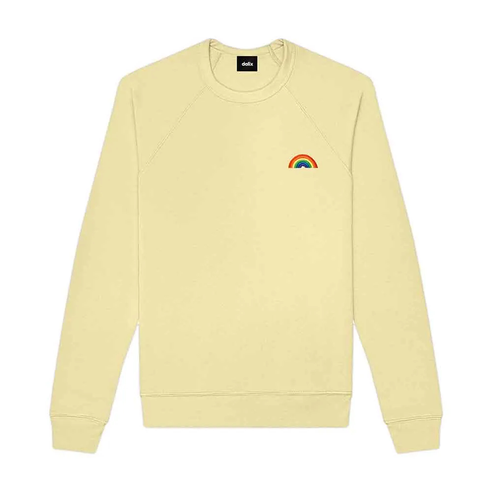 Dalix Rainbow Crewneck Sweatshirt