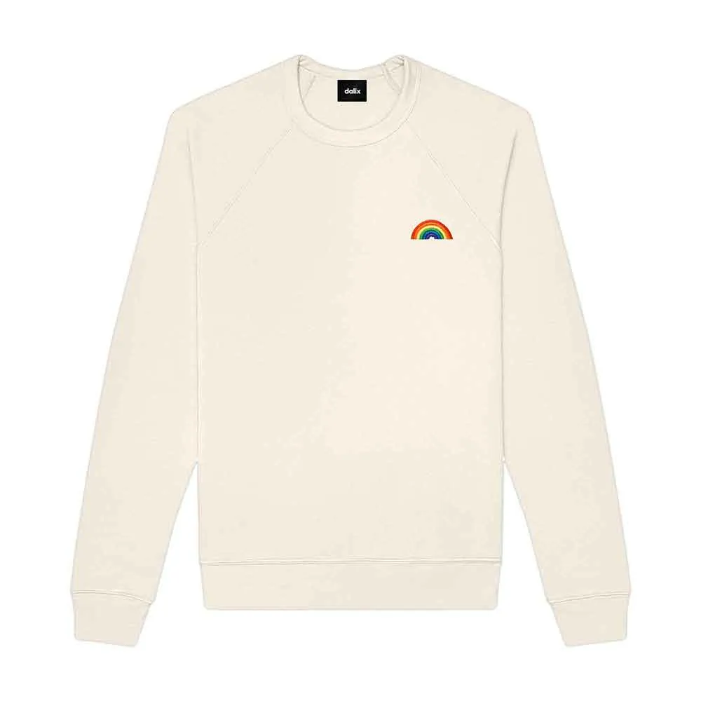 Dalix Rainbow Crewneck Sweatshirt