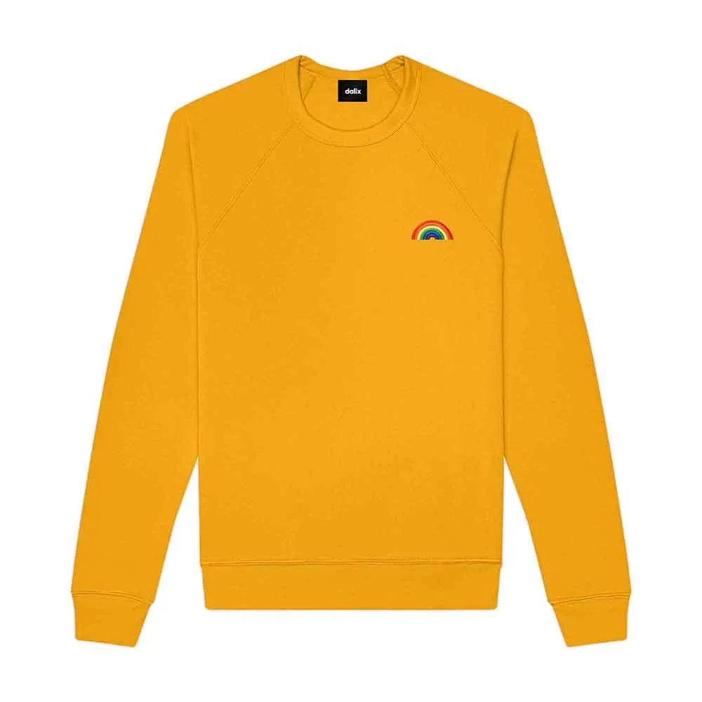 Dalix Rainbow Crewneck Sweatshirt