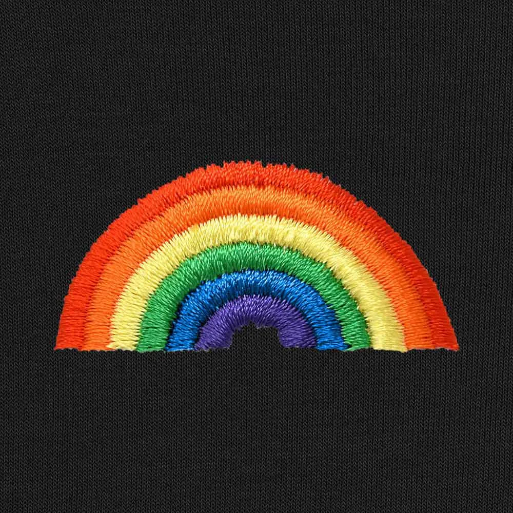 Dalix Rainbow Crewneck Sweatshirt