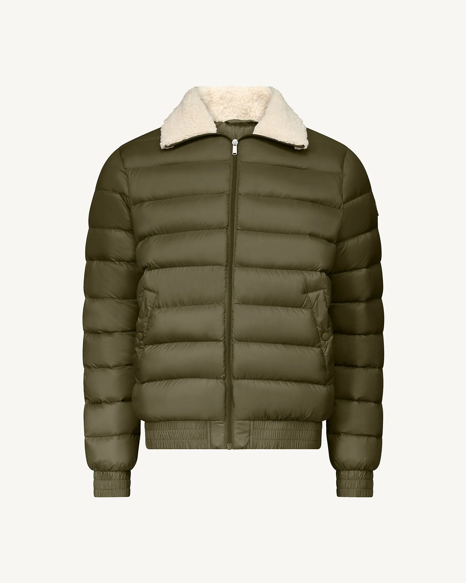 Danao aviator-style down jacket Army