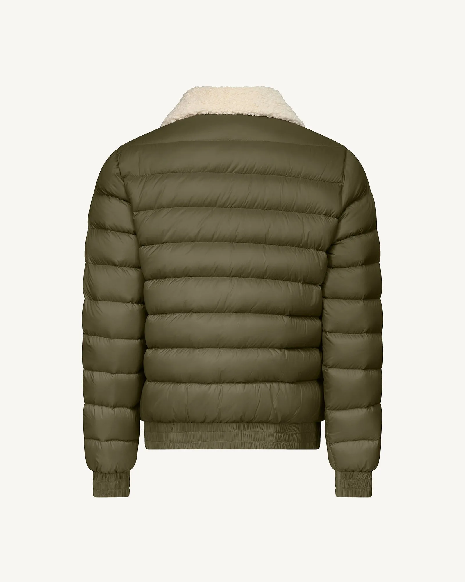 Danao aviator-style down jacket Army