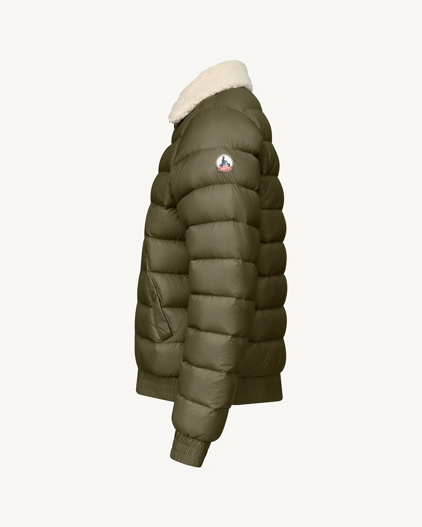 Danao aviator-style down jacket Army