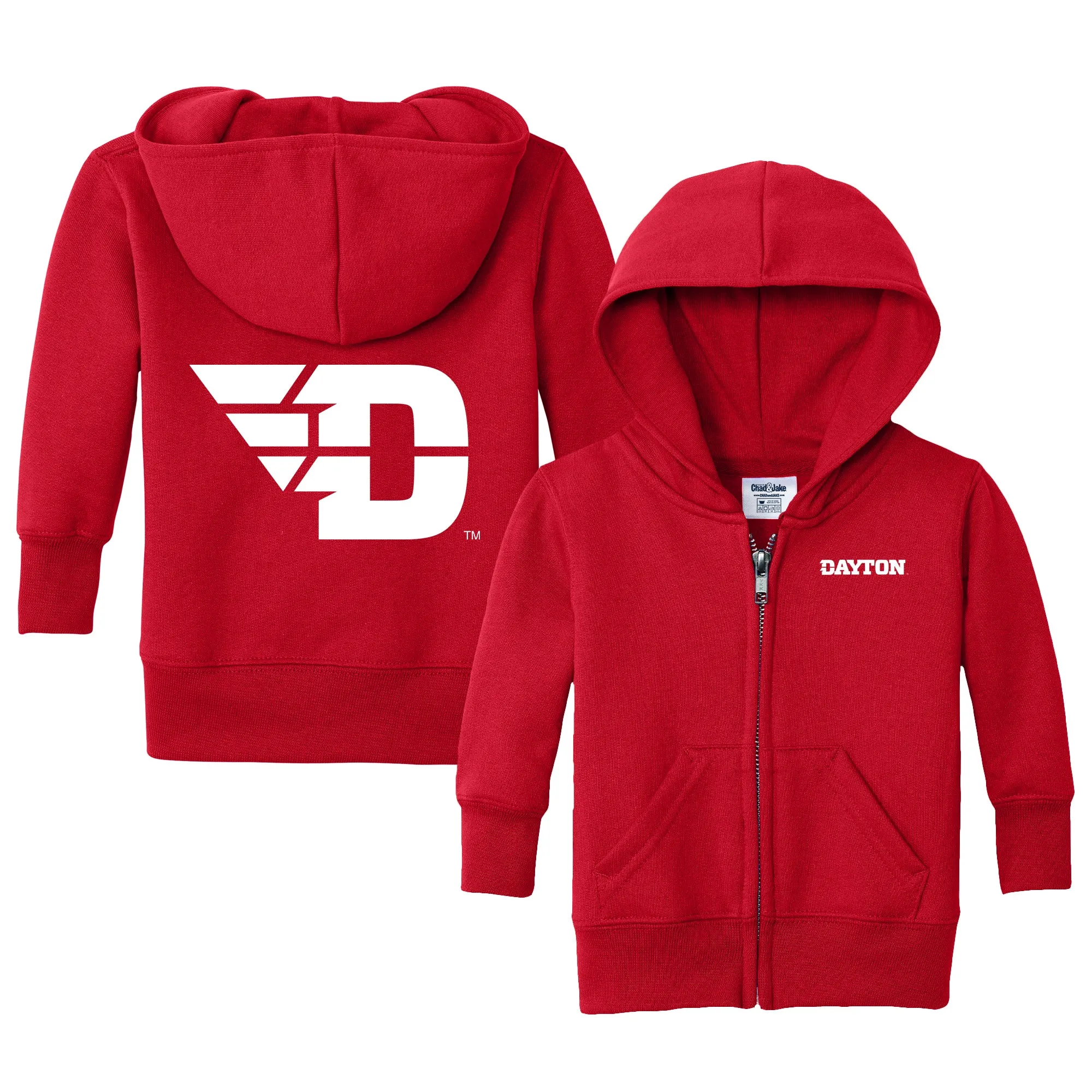 Dayton Flyers Logo Infant Full-Zip Sweatshirt