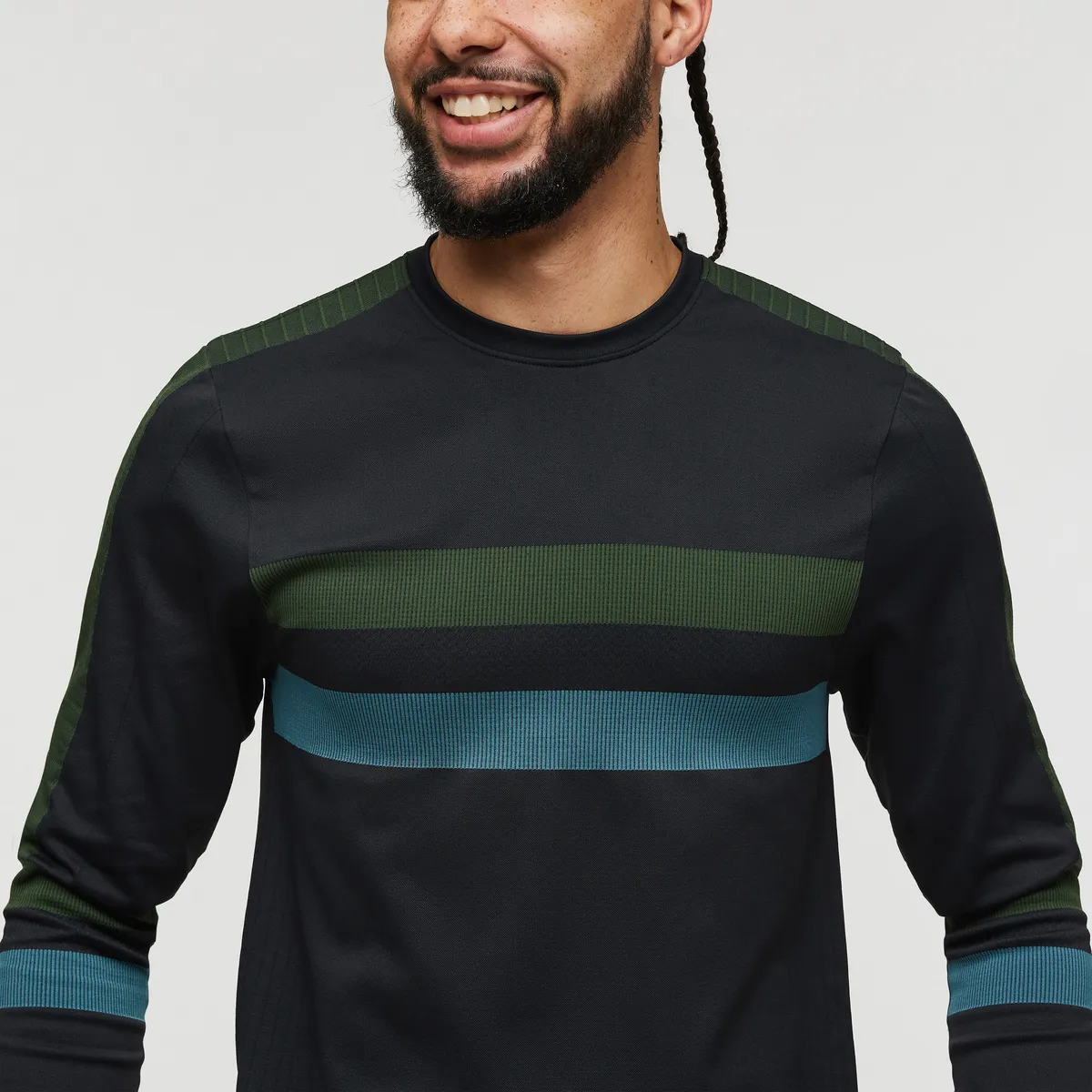 Debajo Seamless Baselayer Crew - Men's