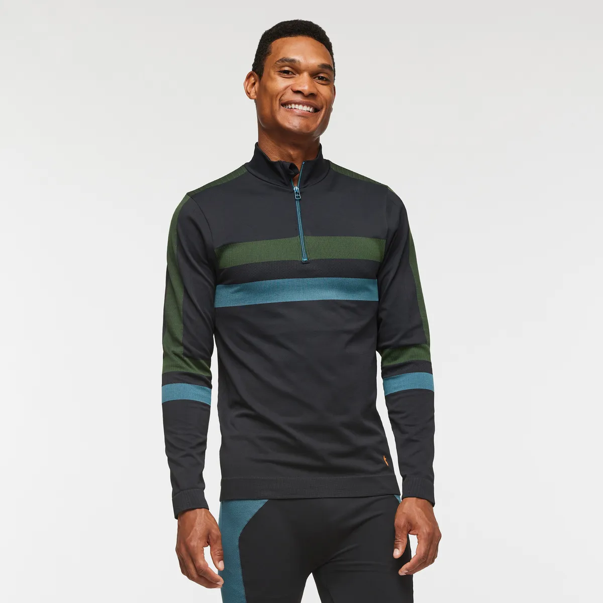 Debajo Seamless Baselayer Quarter-Zip - Men's