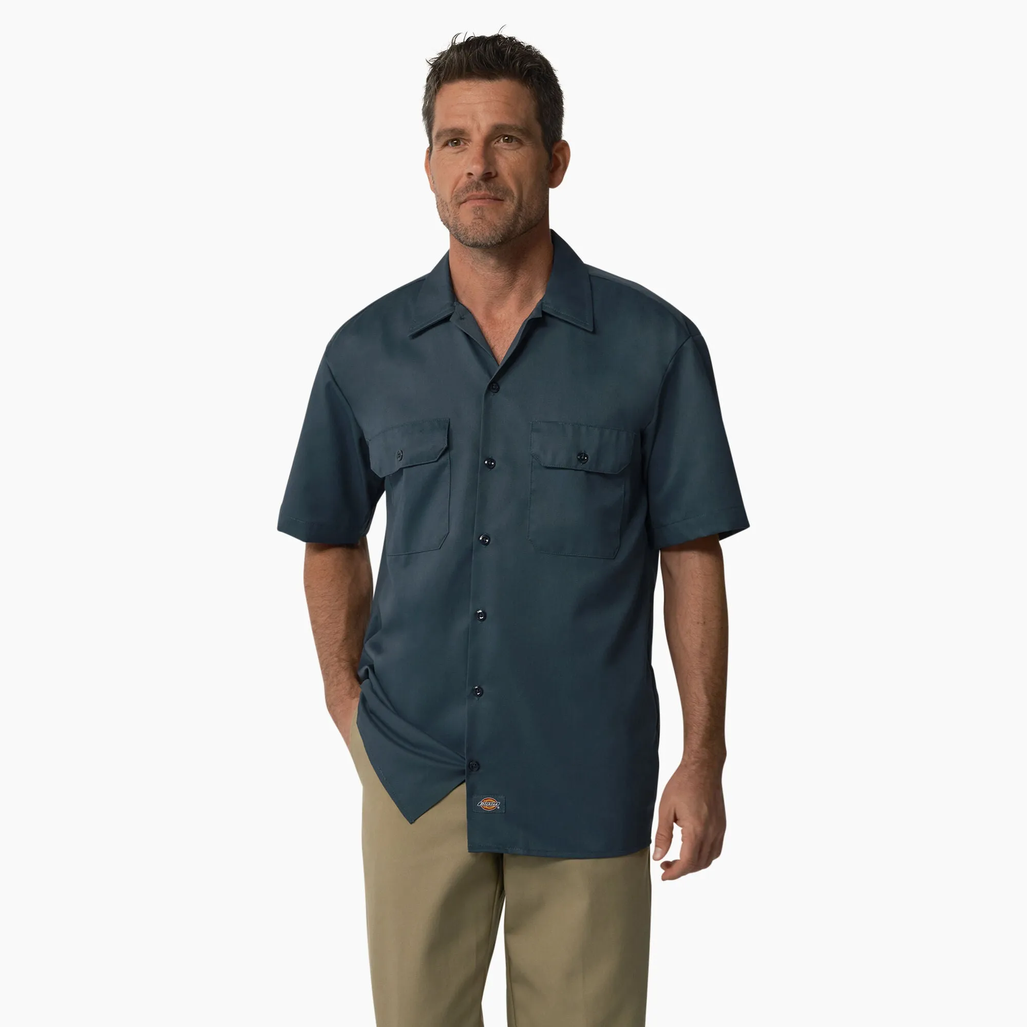 Dickies 1574 Short Sleeve Work Short -Air Force Blue