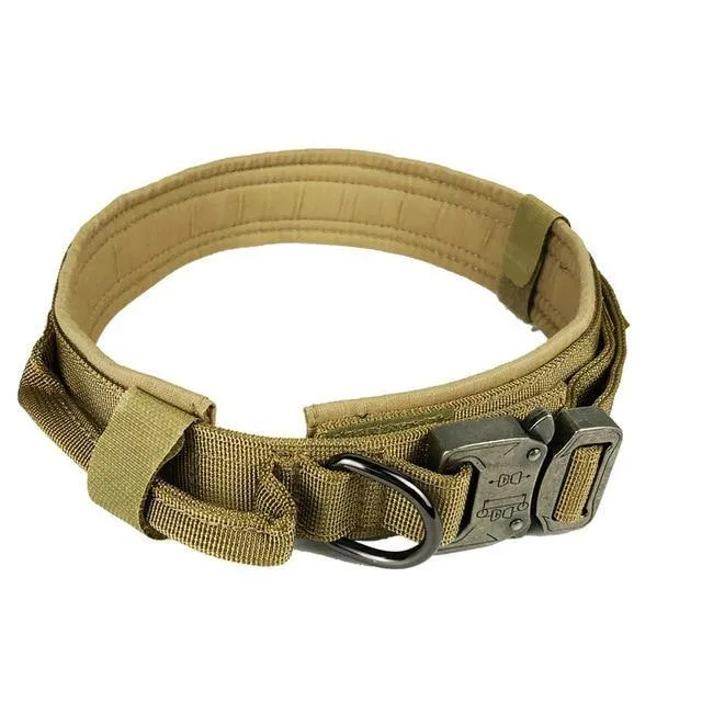 Elite Control: Tactical Dog Collar with Handle!