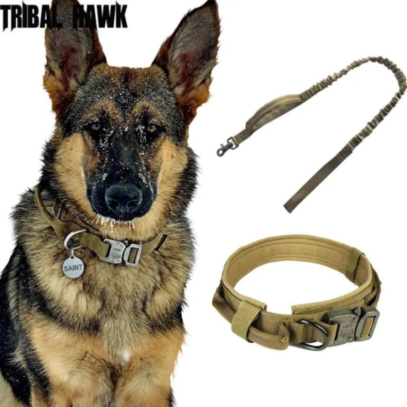 Elite Control: Tactical Dog Collar with Handle!