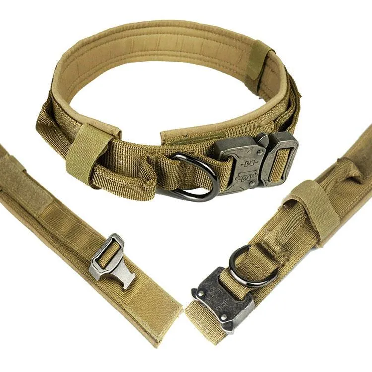 Elite Control: Tactical Dog Collar with Handle!