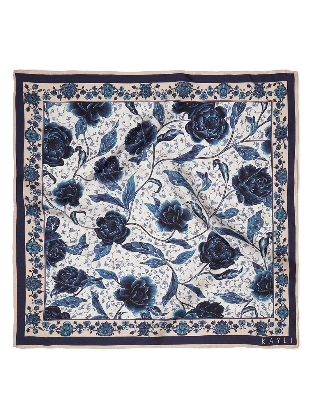 Florence Silk Neckerchief Scarf