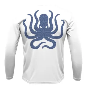 Florida Freshwater Born Kraken Boy's Long Sleeve UPF 50 Dry-Fit Shirt