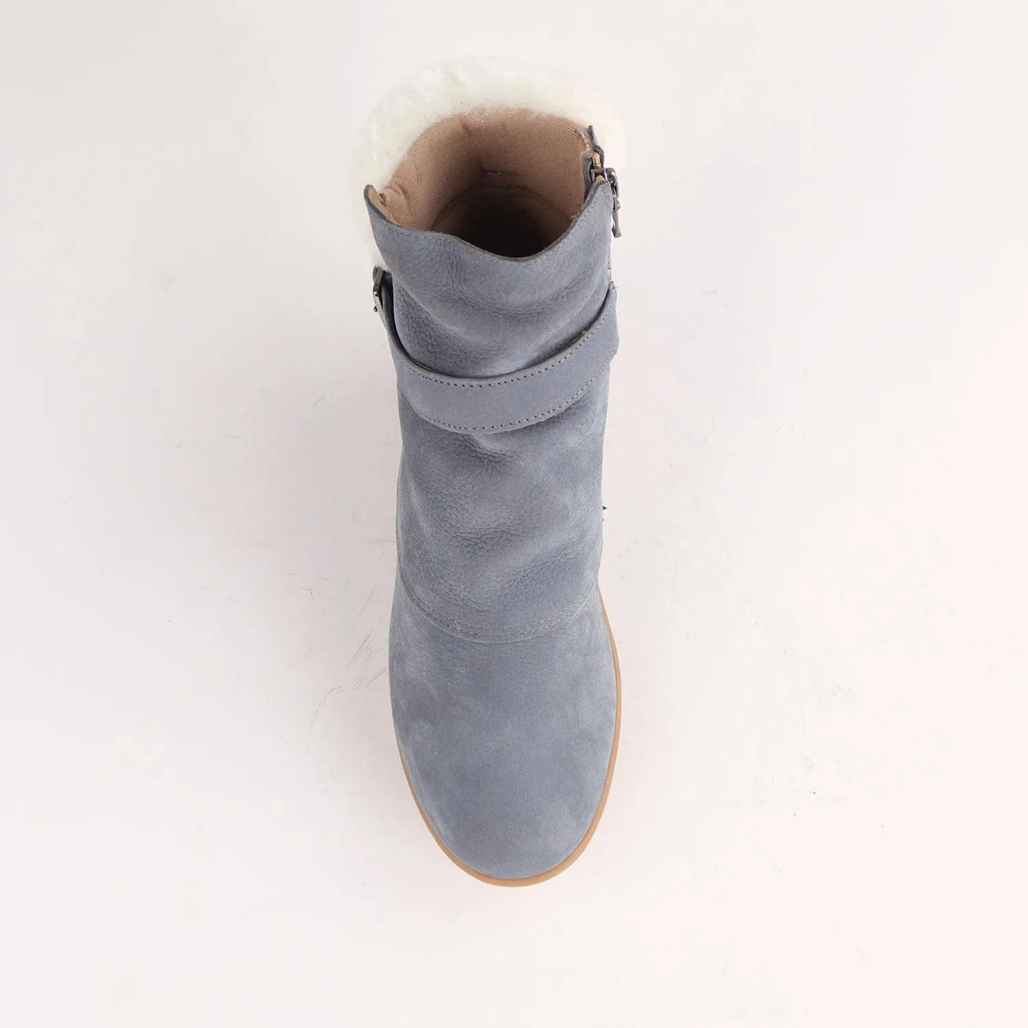 Fur Collar Ankle Boot in Manager – 12460