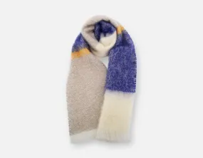 Gentian Silare Mohair XScarf