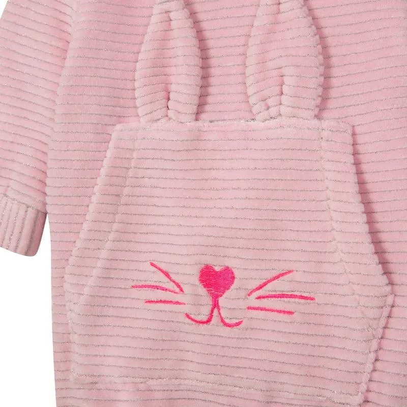 Girls Pink Rabbit Dress