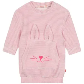 Girls Pink Rabbit Dress