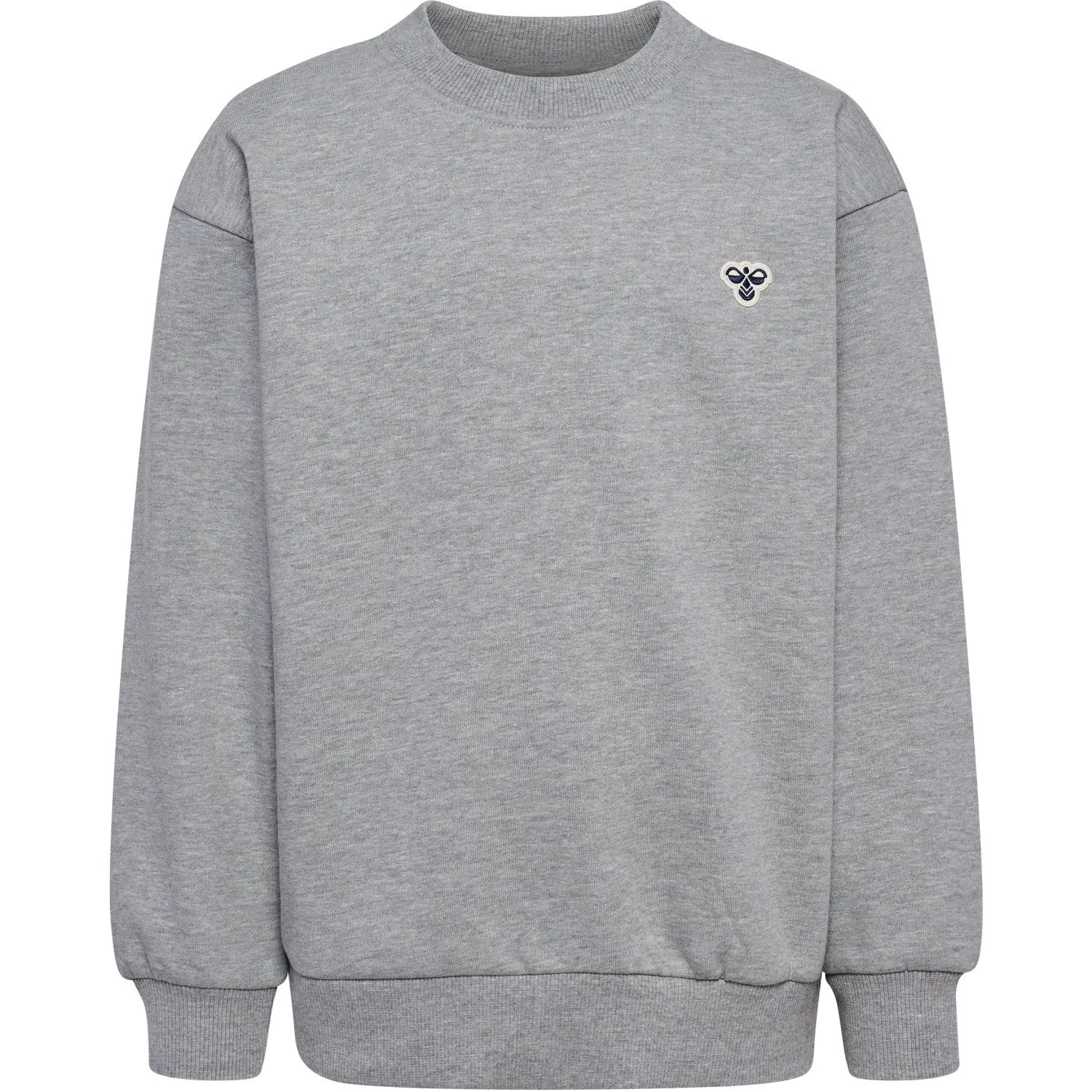 Hummel Grey Melange Loose Sweatshirts Bee